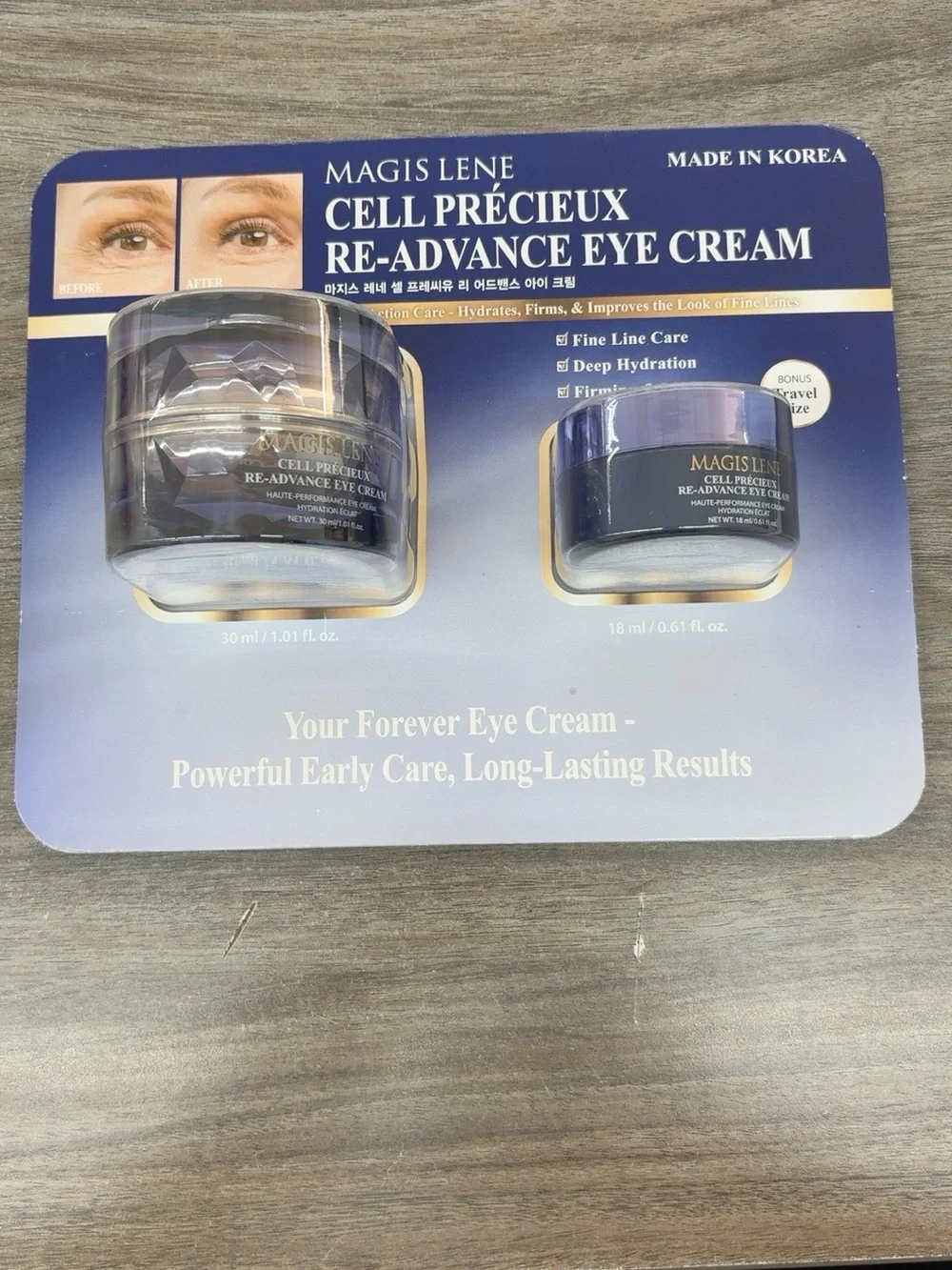 Cell Précieux Re-Advance Eye Cream - Blue